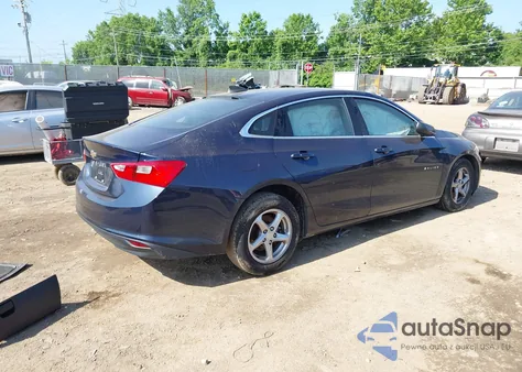 2017 Chevrolet Malibu Ls from USA, damaged, VIN 1G1ZB5ST4HF269979
